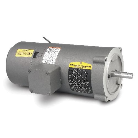 Baldor-Reliance .75Hp, 1725Rpm, 3Ph, 60Hz, 56C, Brake, 3428M VBM3542